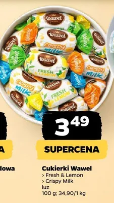 Cukierki Fresh & Lemon Crispy Milk luz promocja w Netto