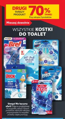 Kostka do toalet Domestos WC-Duft Spüler Ocean promocja w Kaufland