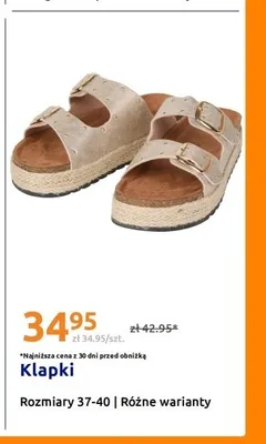Klapki promocja w Action