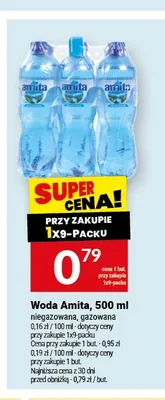 Woda gazowana Amita promocja w Twój Market