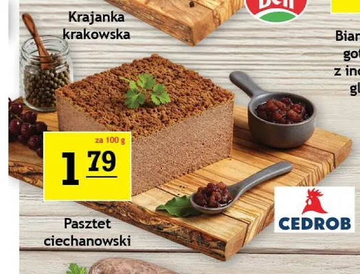 Pasztet ciechanowski Cedrob promocja w Gram Market