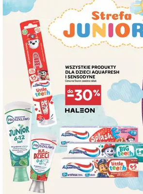 Pasta do zębów Sensodyne Proszkliwo dla dzieci 0-6 lat promocja w Stokrotka
