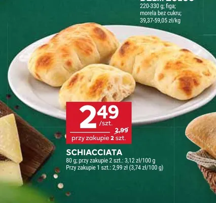 Schiacciata promocja w Stokrotka