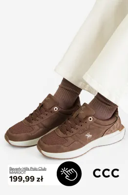 Sneakersy Beverly Hills Polo Club Margot promocja w CCC