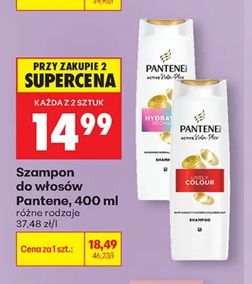 Szampon do włosów Pantene promocja w Biedronka