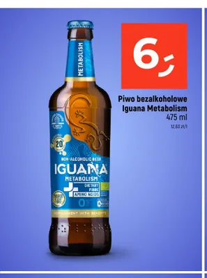 Piwo bezalkoholowe Iguana Metabolism promocja w Dealz