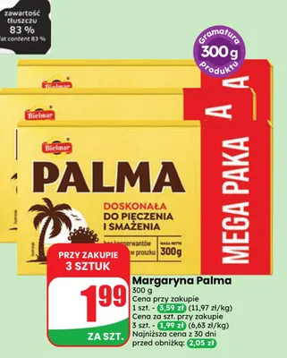 Margaryna Palma Bielmar promocja w Dino