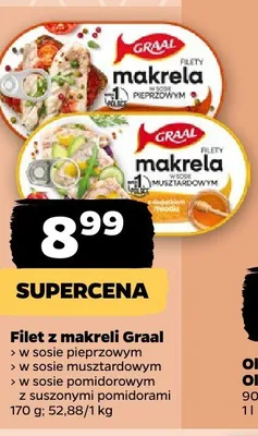 Filet z makreli Graal promocja w Netto