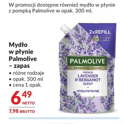 Mydło w płynie Palmolive zapas promocja w Makro
