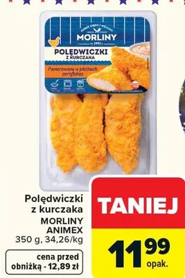 Polędwiczki z kurczaka promocja w Carrefour