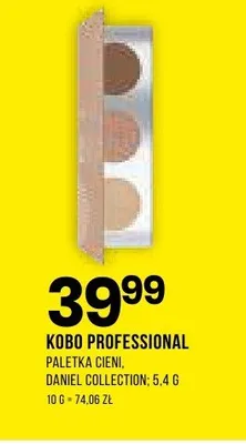 Paletka cieni Daniel Collection Kobo Professional promocja w Drogerie Natura