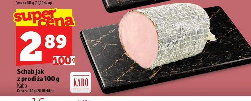 Schab jak z prodiża Kabo promocja w TOPAZ