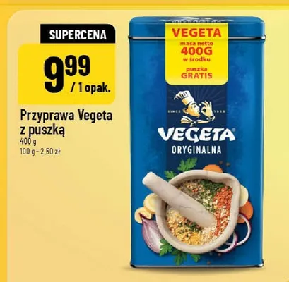 Przyprawa Vegeta z puszką promocja w POLOmarket