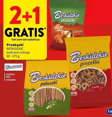 Przekąski promocja w Intermarche