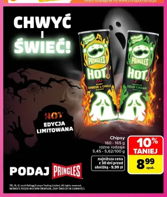 Chipsy Pringles promocja w Carrefour