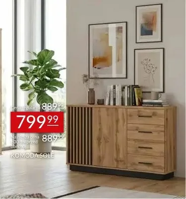 Komoda Sole promocja w Abra Meble