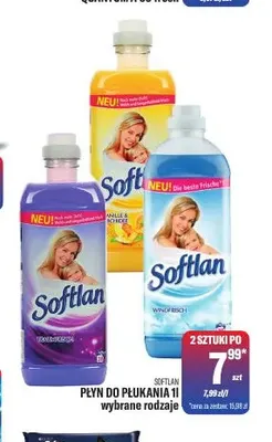 Płyn do płukania Softlan promocja w Tomi Markt