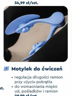 Motylek do ćwiczeń Biedronka promocja w Biedronka