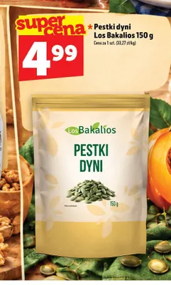 Pestki dyni Los Bakalios promocja w TOPAZ
