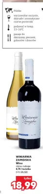 Wino Winiarnia Zamojska promocja w Kaufland