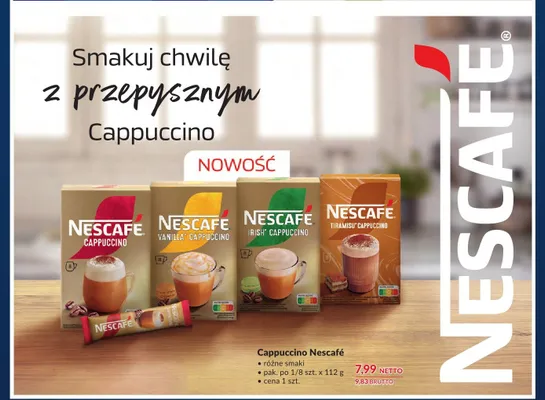 Cappuccino Nescafé promocja w Makro