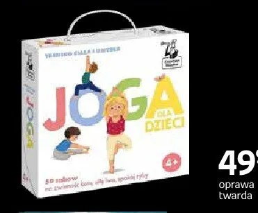 Książka Joga dla dzieci oprawa twarda promocja w Dzień Dziecka