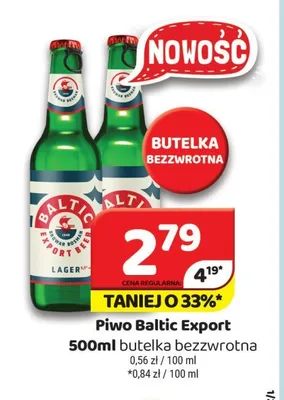 Piwo Baltic Export promocja w Delfin