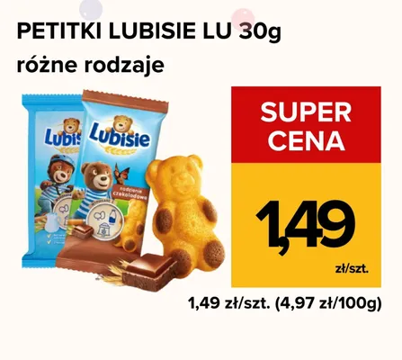 Petitki Lubisie LU promocja w Supeco
