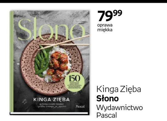 Książka Słono Kinga Zięba oprawa miękka promocja w Empik