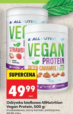 Odżywka białkowa AllNutrition Vegan Protein pistacjowa promocja w Biedronka