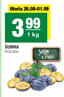 Śliwka polska promocja w SPAR