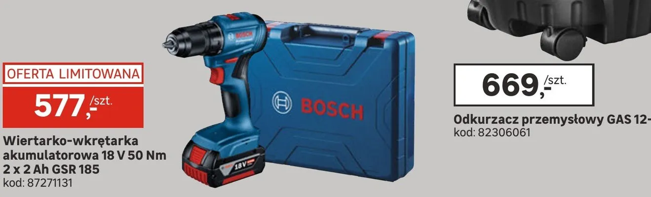 Odkurzacz przemysłowy GAS 12-25 promocja w Leroy Merlin