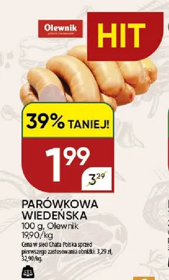 Parówkowa wiedeńska Olewnik promocja w Chata Polska