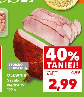Szynka wędzarza Olewnik promocja w Kaufland