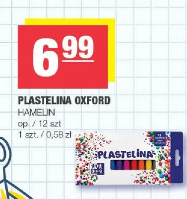 Plastelina Oxford promocja w SPAR