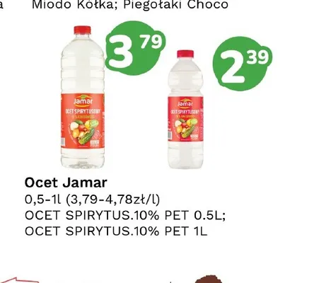 Ocet spirytusowy 10% Jamar promocja w Limonka