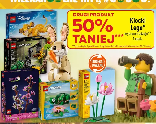 Klocki wybrane rodzaje promocja w POLOmarket