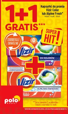 Kapsułki do prania promocja w POLOmarket