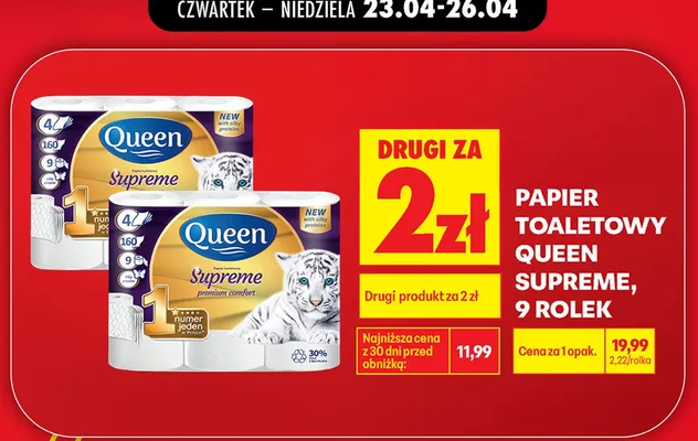 Papier toaletowy Nuvelle promocja w Biedronka
