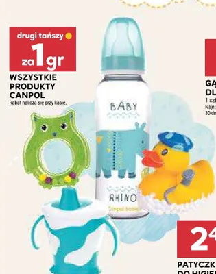 Kubek niekapek Canpol promocja w Stokrotka