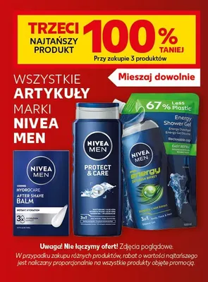 Żel pod prysznic Nivea Men Energy promocja w Kaufland