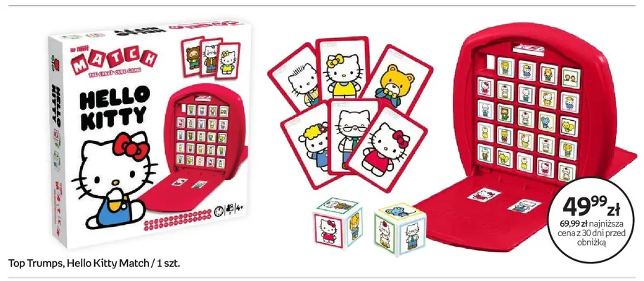 Gra Top Trumps Hello Kitty Match promocja w Empik