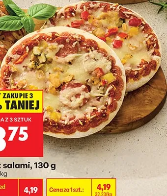 Pizza z salami promocja w Biedronka