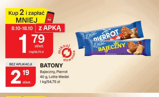 Baton Bajeczny E.Wedel promocja w Chorten