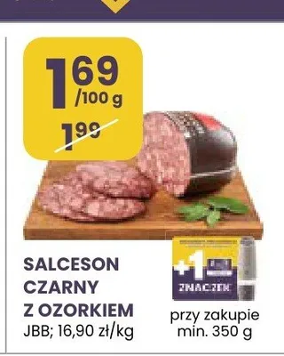 Salceson czarny z ozorkiem JBB promocja w Stokrotka