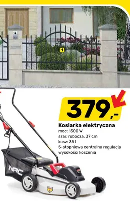 Kosiarka elektryczna promocja w Bricomarche