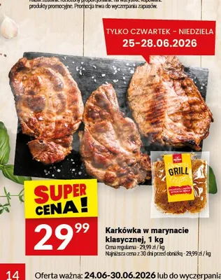 Karkówka w marynacie klasycznej Białecki Wędzarnia promocja w Twój Market