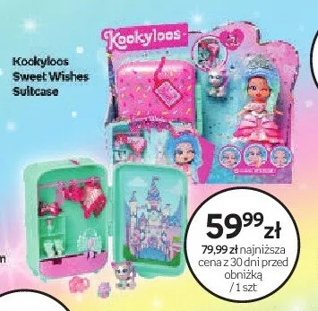 Zabawka Kookyloos Sweet Wishes Suitcase promocja w Dzień Dziecka