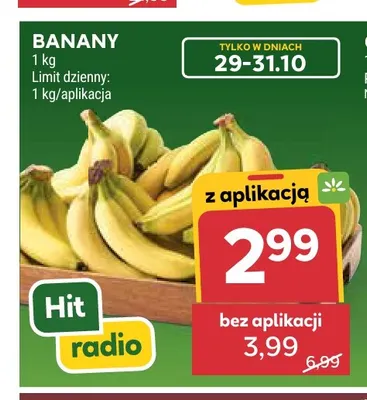 Banany promocja w Stokrotka