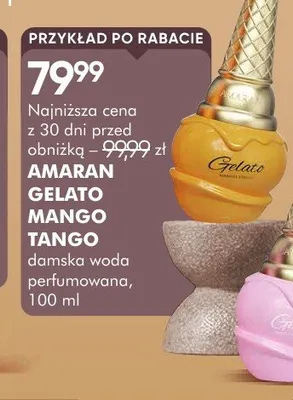 Woda perfumowana damska Amaran Gelato Mango Tango promocja w Super-Pharm